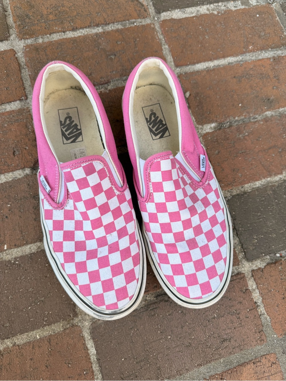 Vans Men’s Checkerboard Slip-On
